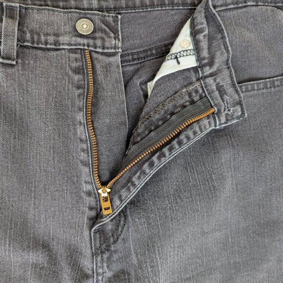 Levi’s 505 Men’s Regular Fit Black Jeans W36 L30 - Picture 8 of 16